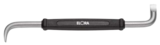 Elora Offset key with plastic handle plain slot 740-8