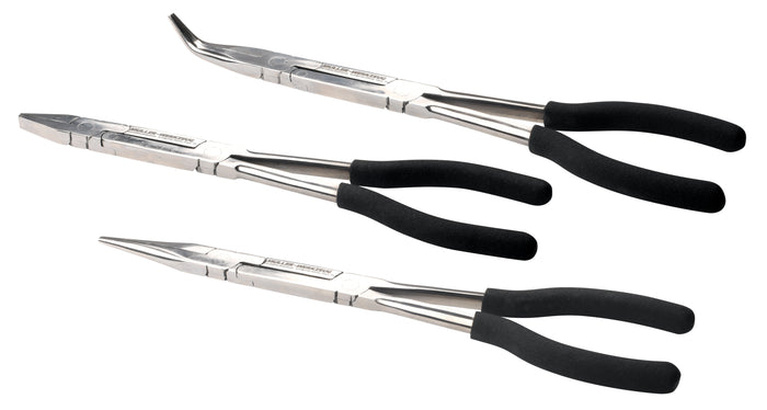 Mueller 748 200/3 2-Joint Long Nose Plier Set, 3 Pce