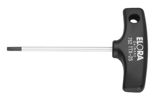 Elora Tamper-TORX®-Screwdriver with T-handle 762TTX-20