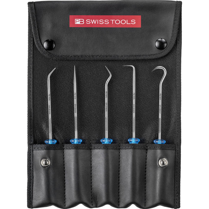 PB Swiss PickTool with Multicraft Handler 5 Pce Set in Roll-Up Case
