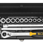 Elora Socket Set 1/2in hexagon 15 Pce 10-22mm 771-LKMK