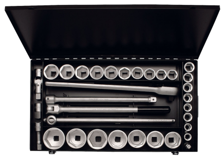 Elora Socket Set 3/4in bi-hexagon 34 Pce 18-60 AF 770-S26 AU
