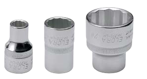 Elora Socket 1/2in bi-hexagon 770-LA 21/32in AF