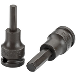 Elora Impact Screwdriver Socket 3/8in inside hexagon 789IN-6mm