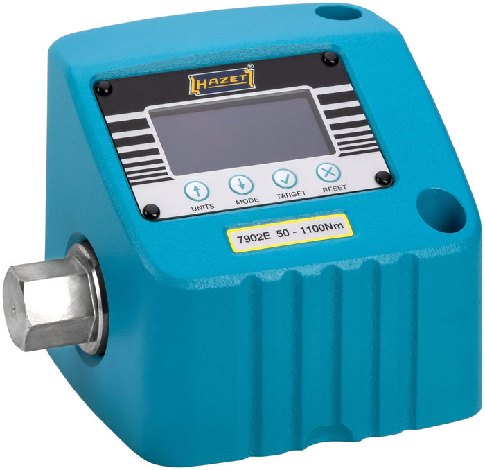 Hazet Torque Tester Electronic 50-1100Nm 7902E Outside Hexagon 27mm