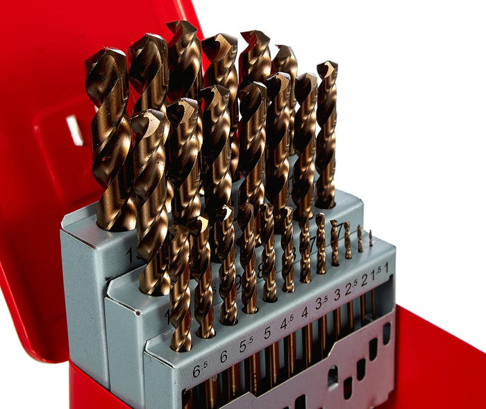 Ruko Twist Drill Set DIN 338, 25 Piece