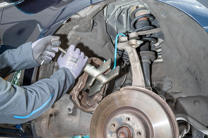 Hazet Brake Piston Readjusting Tool for 1-Piston and Multi-Piston Brake Callipers 4971-4