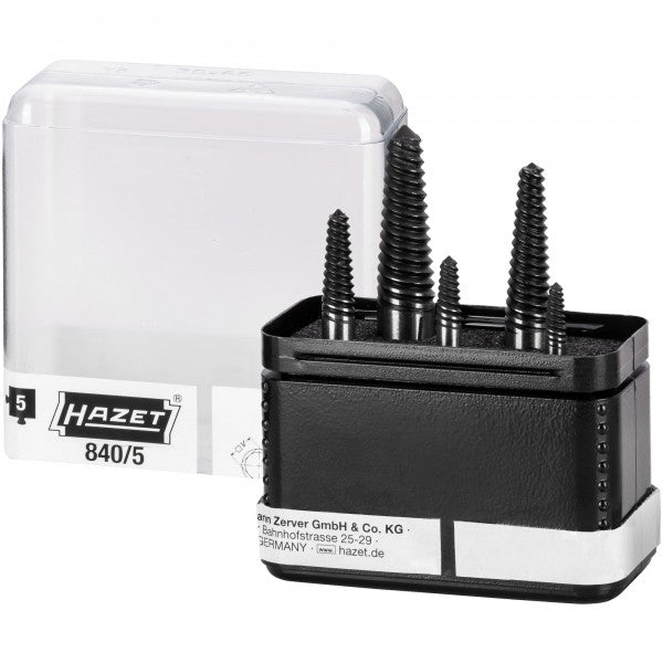 Hazet 5 Pce Screw Extractor Set 840/5