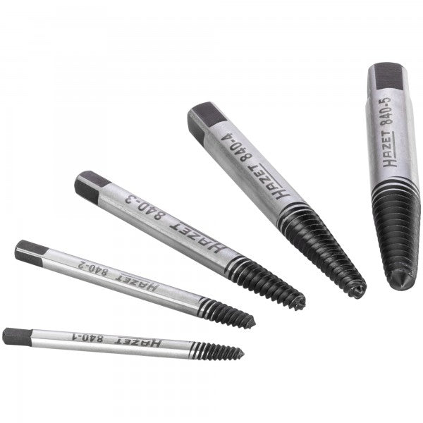 Hazet 5 Pce Screw Extractor Set 840/5