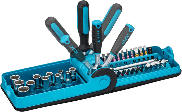 Hazet 38 Pce Socket And Bit Set “Smart Case” 856-1HP 