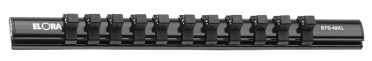 Elora Socket Rail 3/8in Magnetic Empty 870-MKL