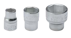 Elora Socket 3/8in hexagon 871-M 8mm