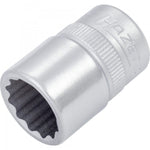 Hazet 3/8in 12 Point Socket 1/2in 880AZ-1/2