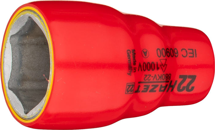 Hazet 3/8in Hexagon Socket 22mm 880KV-22 