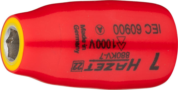 Hazet 3/8in Hexagon Socket 7mm 880KV-7 