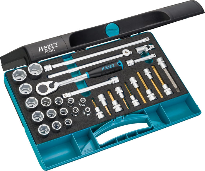 Hazet 32 Pce 3/8in Socket Set 885N 