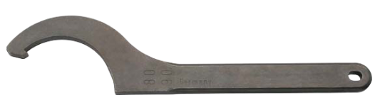 Elora Hook Wrench with Nose DIN 1810 Form A 135-145mm 890-135