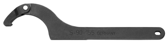 Elora Hinged Hook Wrench with Nose 90-155mm 890-VG 90-155