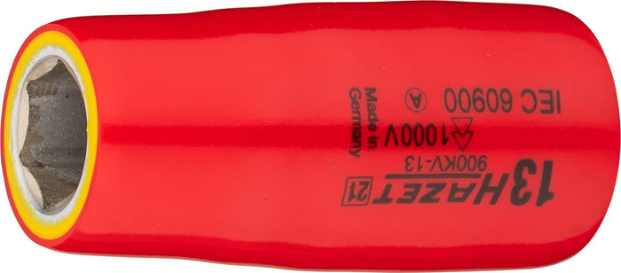 Hazet 1/2in 13mm VDE Hexagon Socket 900KV-13