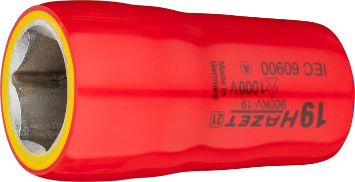 Hazet 1/2in 19mm VDE Hexagon Socket 900KV-19 