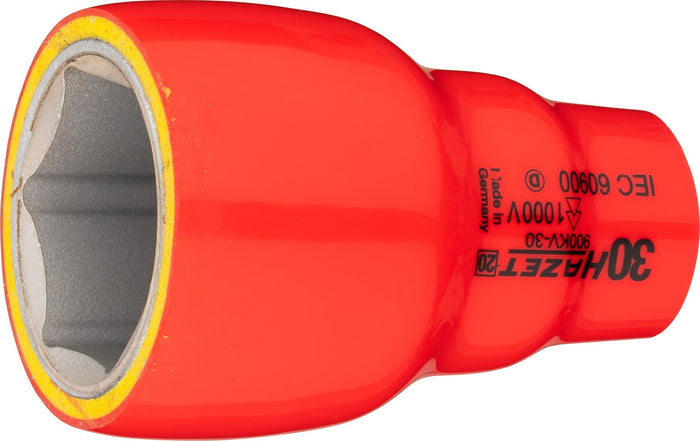 Hazet 1/2in 30mm VDE Hexagon Socket 900KV-30 