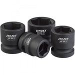 Hazet 4 Pce 1/2in Metric Impact Socket Set 900SS/4