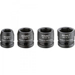 Hazet 4 Pce 1/2in Metric Impact Socket Set 900SS/4