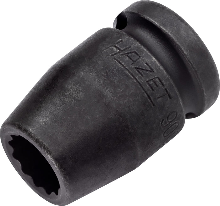Hazet 1/2in Impact Socket 12-Point 900SZ-12 12mm