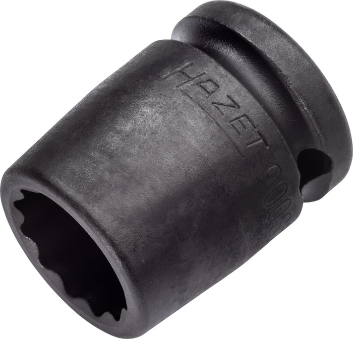Hazet 1/2in Impact Socket 12-Point 900SZ-18 18mm