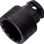 Hazet 1/2in Impact Socket 12-Point 27mm 900SZ6-27 Outside Hexagon 24mm 