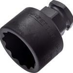 Hazet 1/2in Impact Socket 12-Point 30mm 900SZ6-30 Outside Hexagon 24mm 