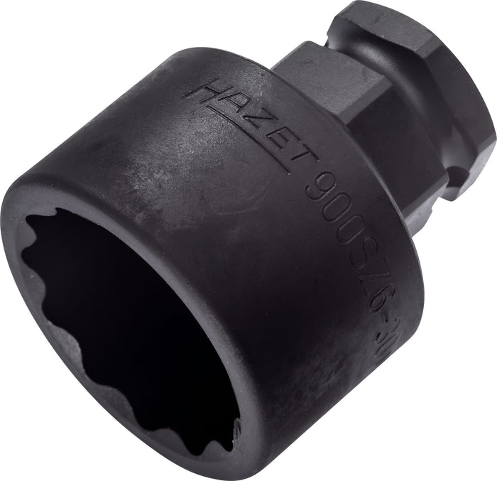 Hazet 1/2in Impact Socket 12-Point 30mm 900SZ6-30 Outside Hexagon 24mm 