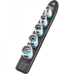 Hazet 5 Pce 1/2in Smartrail Metric 12 Point Socket Set 900Z-SR/5