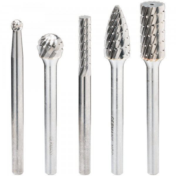 Hazet 5 Pce Carbide Milling Pin Set 3mm 9032-03/5