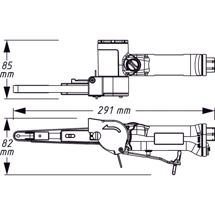 Hazet Belt Sanders 9033N-4