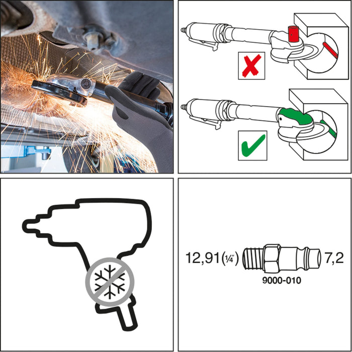 Hazet Angle Grinder 9033P-8