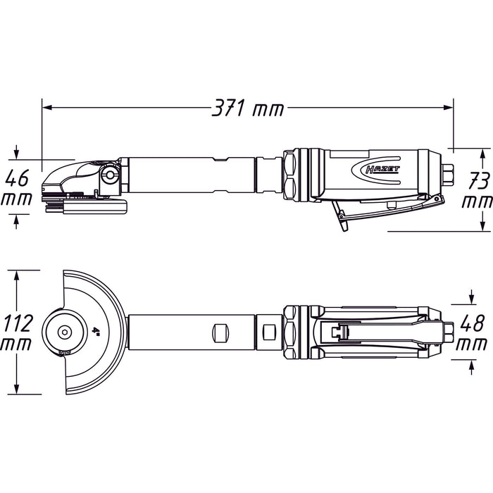 Hazet Angle Grinder 9033P-8