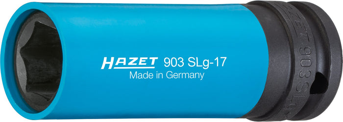 Hazet 1/2in Deep Impact Hexagon Socket 17mm 903SLG-17 