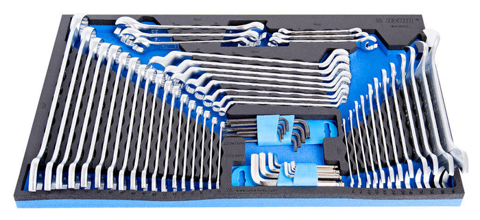 Unior 964/35SOS Spanner Set in SOS Tool Tray, 61 Pce