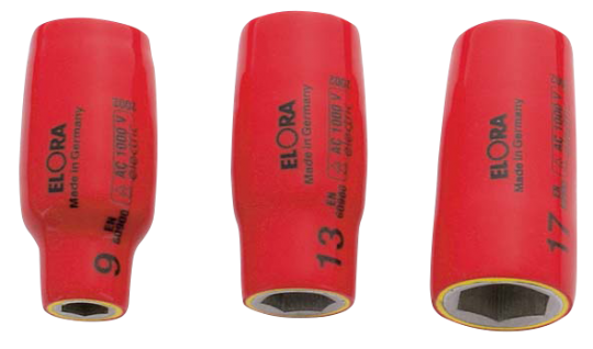 Elora VDE-Hexagon socket 1/2in 971-15mm
