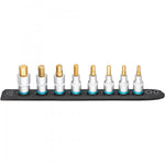 Hazet 8 Pce 1/2in Smartrail Metric Hexagon Socket Set 986-SR/8