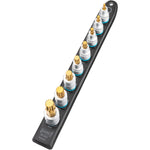 Hazet 8 Pce 1/2in XZN Profile Smartrail Flexible Plastic Plug-In Rail 990-SR/8 (M5-M18)