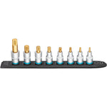 Hazet 8 Pce 1/2in XZN Profile Smartrail Flexible Plastic Plug-In Rail 990-SR/8 (M5-M18)