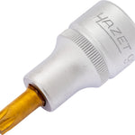 Hazet 1/2in Drive Tamper-Resistant Torx Screwdriver Socket 992-T40H 