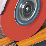 Lessmann Wheel Brush 6mm Shank Plastic Bonded Dia 76 x 8mm Tube 10mm Steel Wire STA Crimped 0.3mm