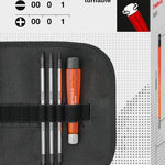 PB Swiss 510 Screwdriver Set with Duplex Blades in Roll-Up Case (in Cardboard Box)