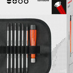 PB Swiss 513 Screwdriver Set with Duplex Blades in Roll-Up Case (in Cardboard Box)