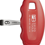 PB Swiss Slotted Cross-Handle Screwdriver 10mm with Finger Grooves