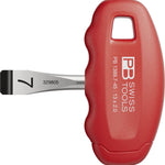 PB Swiss Slotted Cross-Handle Screwdriver 13mm with Finger Grooves