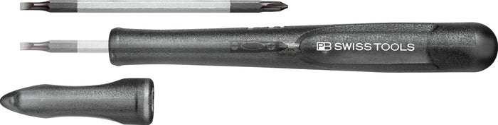 PB Swiss 168.00 Insider Pen for Slotted & Phillips Screws - Black